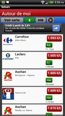 Refuel+ android App screenshot 5